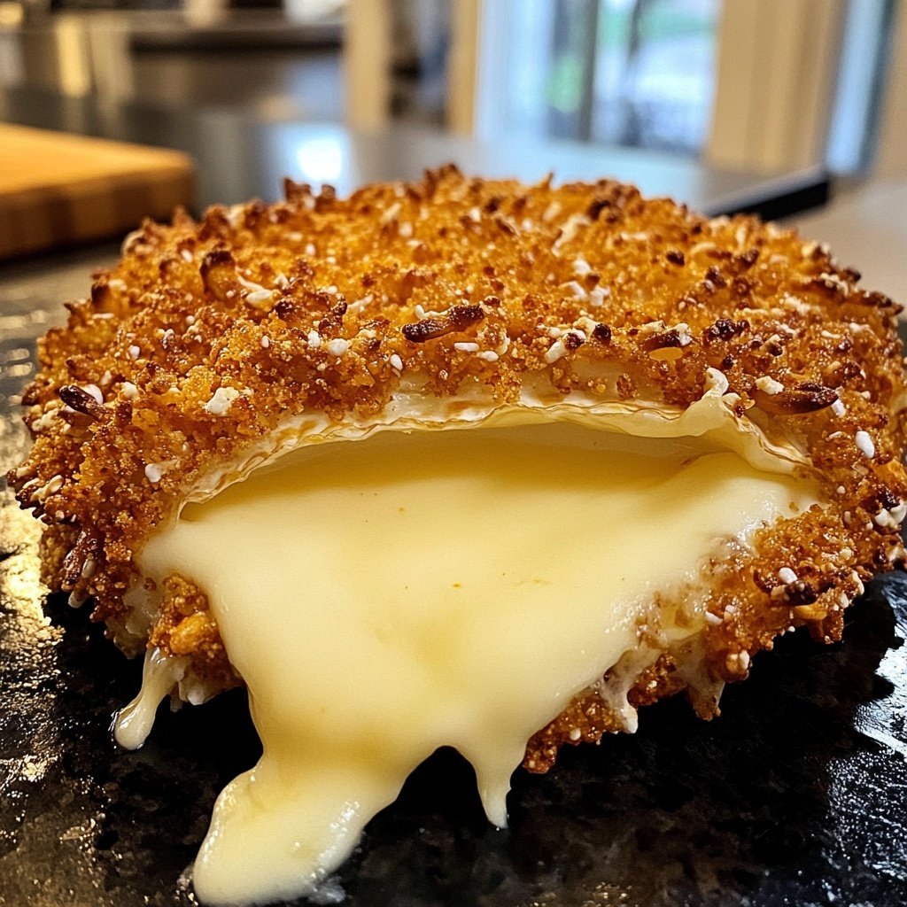 Pretzel Crusted Camembert