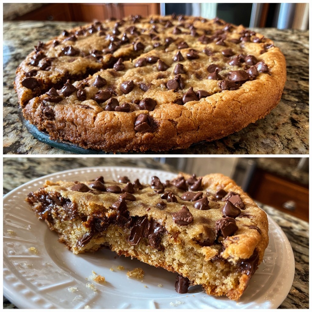 Best Giant Chocolate Chip Cookie