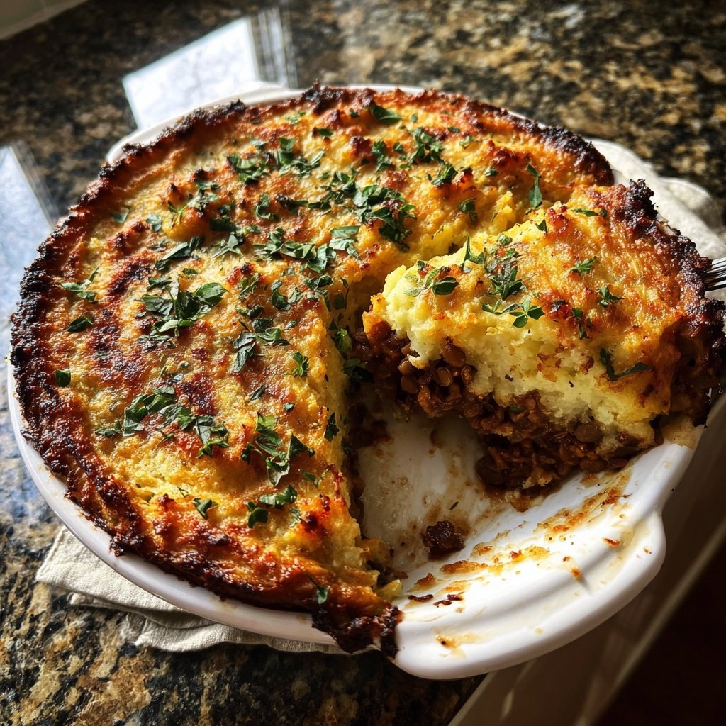 Spiced Beef & Lentil Shepherd's Pie