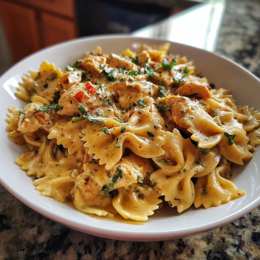 Creamy Marry Me Chicken Bowtie Pasta