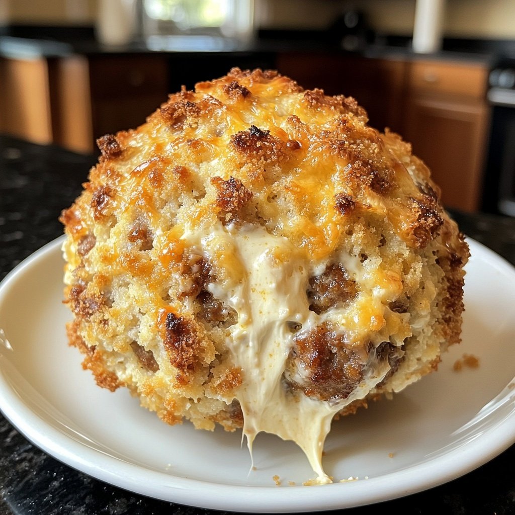 Cream Cheese Bisquick Sausage Ball