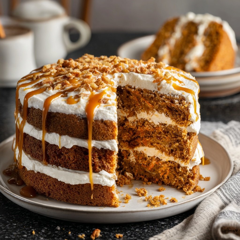 Carrot Layer Cake Elegance