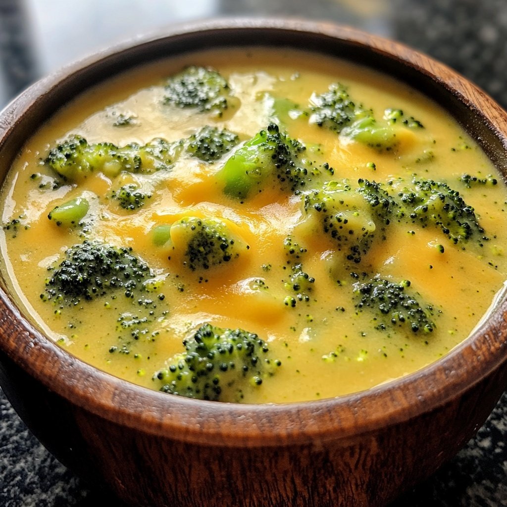 Comfort Broccoli Cheddar Soup​