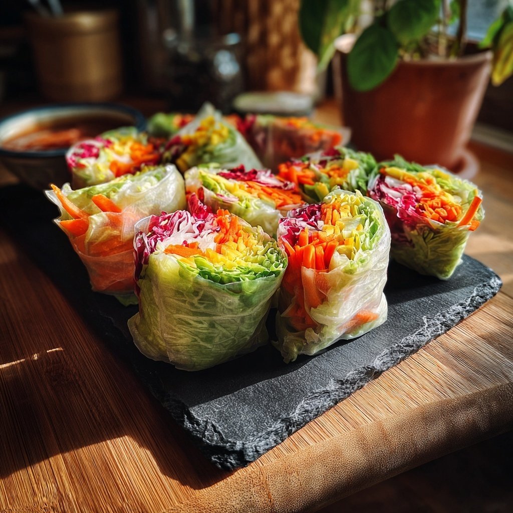 Easy Spring Roll with Veggies