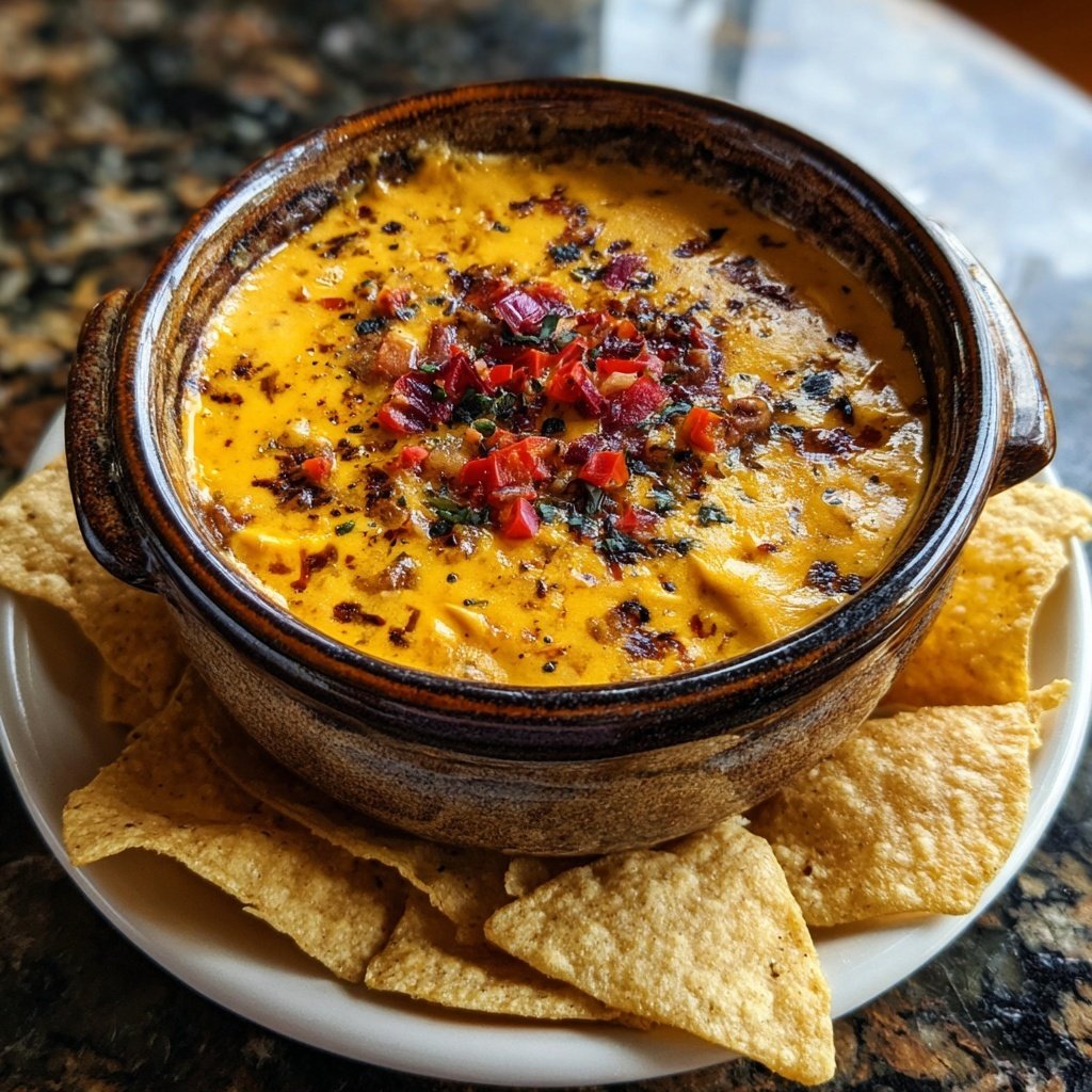 Chili Con Queso Fondue