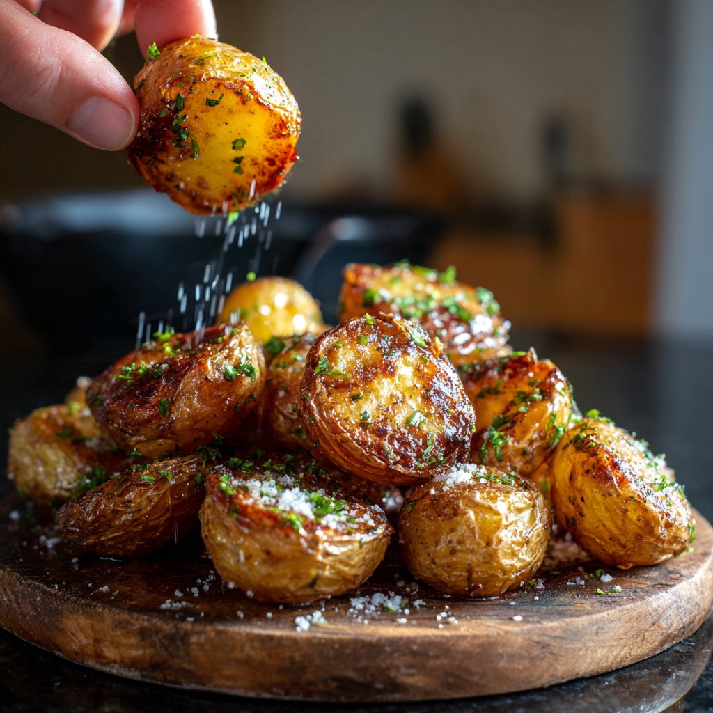 Mediterranean Airfryer Baby Potatoes