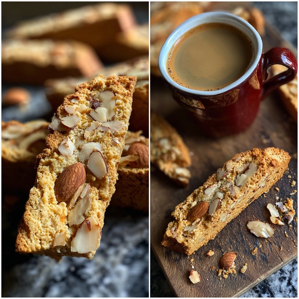 Vanilla Almond Biscotti Delight