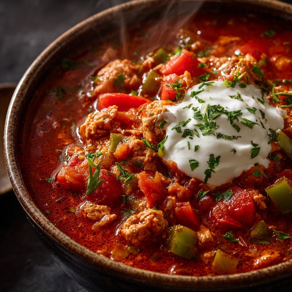 High-Protein Turkey Chili