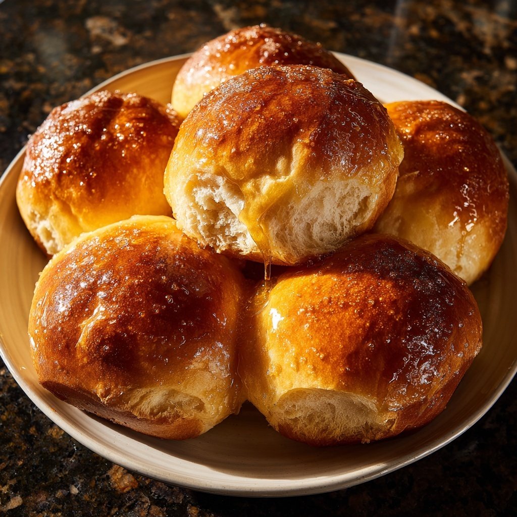 Golden Honey Pan Rolls