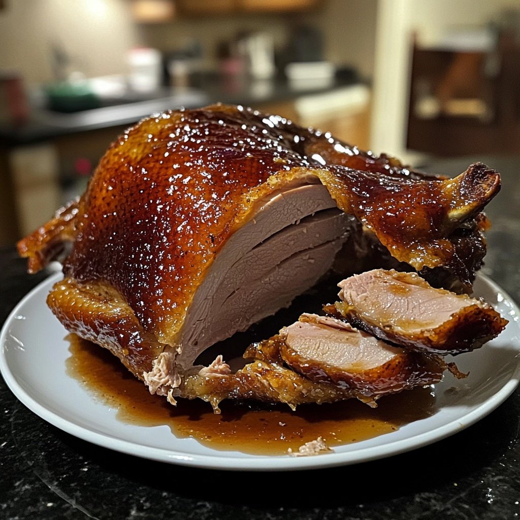 Roast Duck Honey Balsamic Glaze