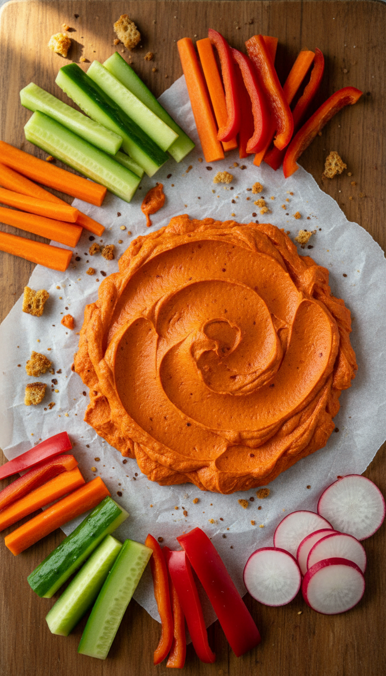 Roasted Red Pepper Aioli Dip