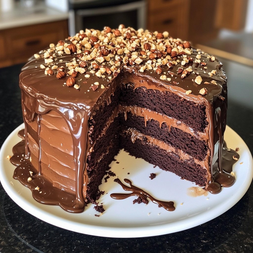 Capricorn Chocolate Hazelnut Cake