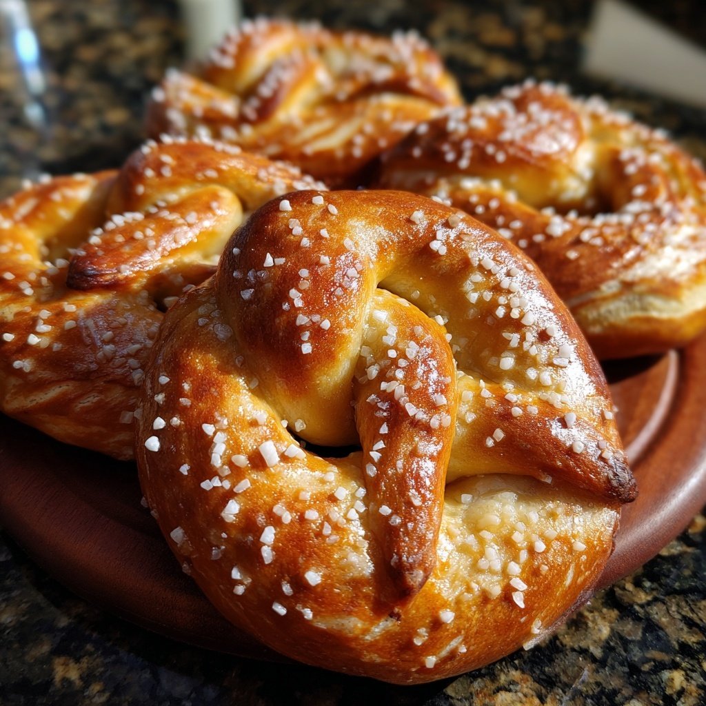 Homemade Soft Pretzels